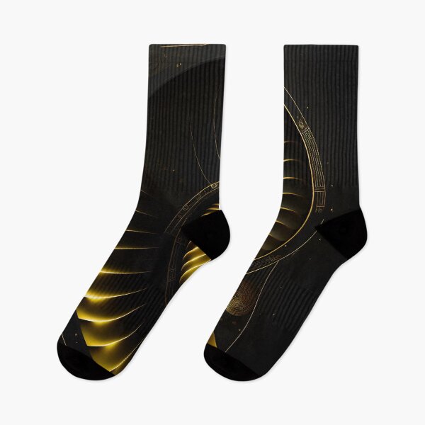 Item preview, Golden Aperture Spiral Turbine Black Art designed and sold by RAGANADesign.
