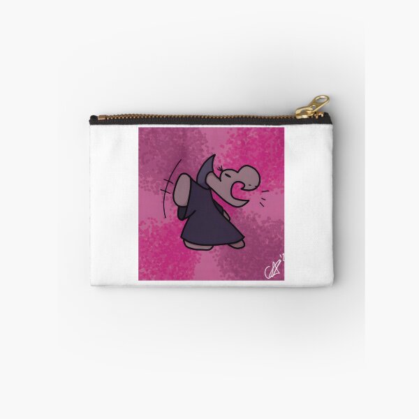 Item preview, Pink Angry Bird Character Illustration with Fierce Expression designed and sold by lively. stickers.