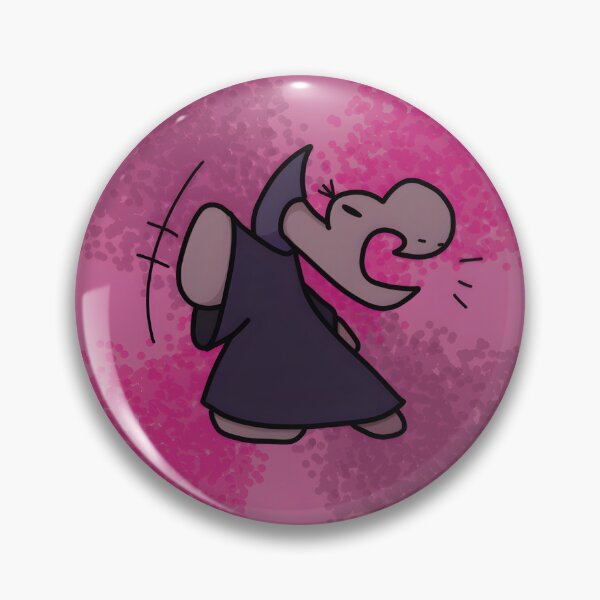 Item preview, Pink Angry Bird Character Illustration with Fierce Expression designed and sold by lively. stickers.