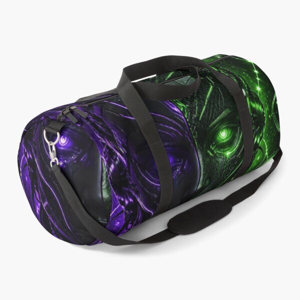 Item preview, Cyberpunk Gemini Zodiac - Neon Biomechanical Twins Mask designed and sold by LazyDayzCo.