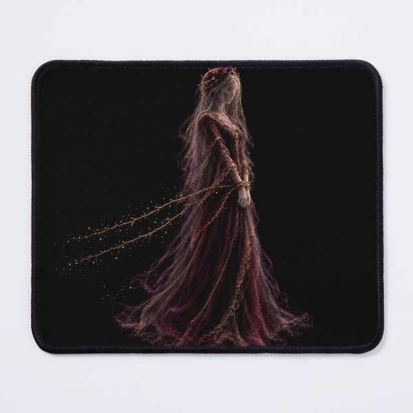 Item preview, Gothic Mourning Portrait | Victorian Veiled Widow Art designed and sold by Briarmoire.