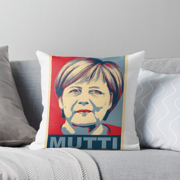 Item preview, Mutti Merkel Hope Inspirational Political Design Celebrating Leadership and Optimism designed and sold by Medjz.