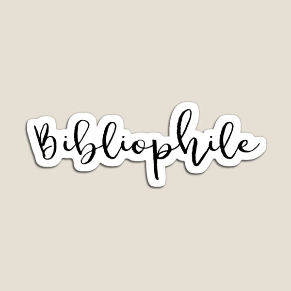 Item preview, Bibliophile Sticker designed and sold by JubileeJane.