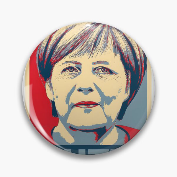 Item preview, Mutti Merkel Hope Inspirational Political Design Celebrating Leadership and Optimism designed and sold by Medjz.