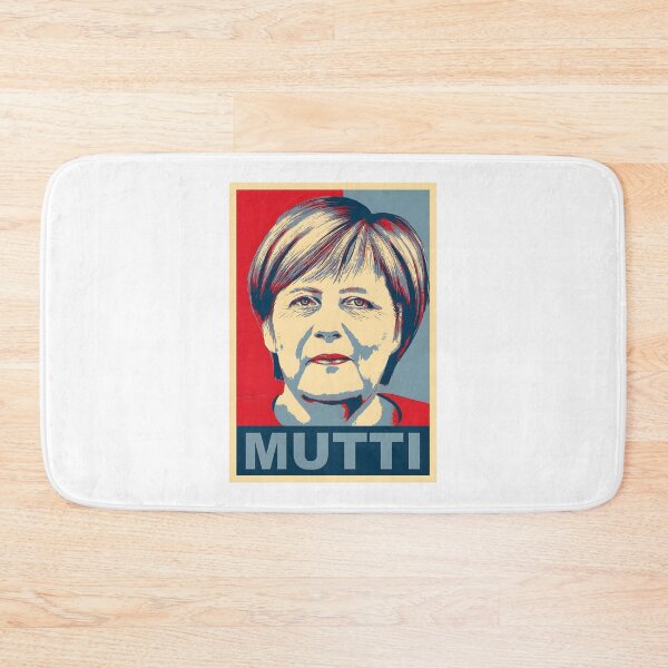 Item preview, Mutti Merkel Hope Inspirational Political Design Celebrating Leadership and Optimism designed and sold by Medjz.