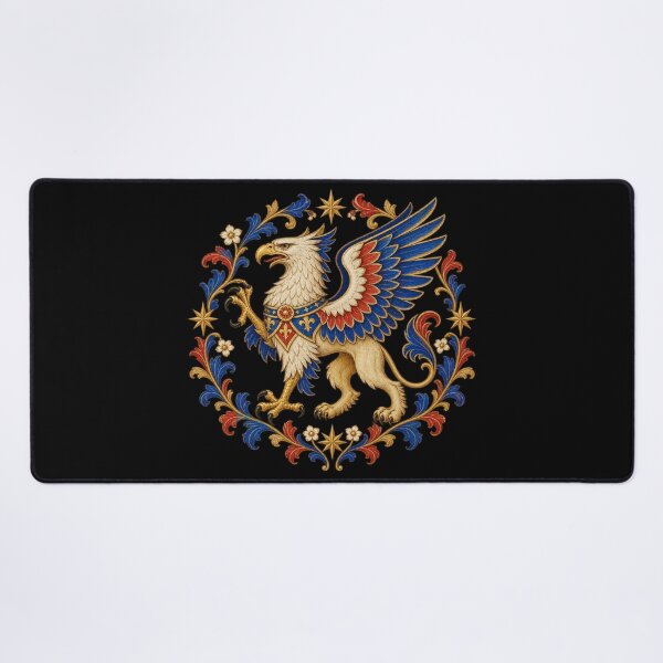 Item preview, Medieval illuminated heraldic griffin designed and sold by lAnJefurtifeu.