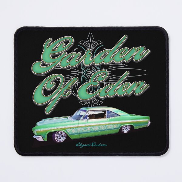 Item preview, 1966 Impala Garden of Eden with text, Kustom, Hot Rod, Muscle Car designed and sold by Elegant Customs.