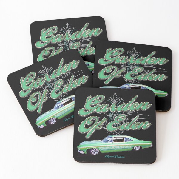 Item preview, 1966 Impala Garden of Eden with text, Kustom, Hot Rod, Muscle Car designed and sold by Elegant Customs.