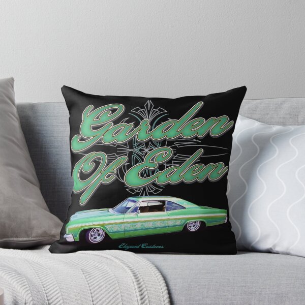 Item preview, 1966 Impala Garden of Eden with text, Kustom, Hot Rod, Muscle Car designed and sold by Elegant Customs.