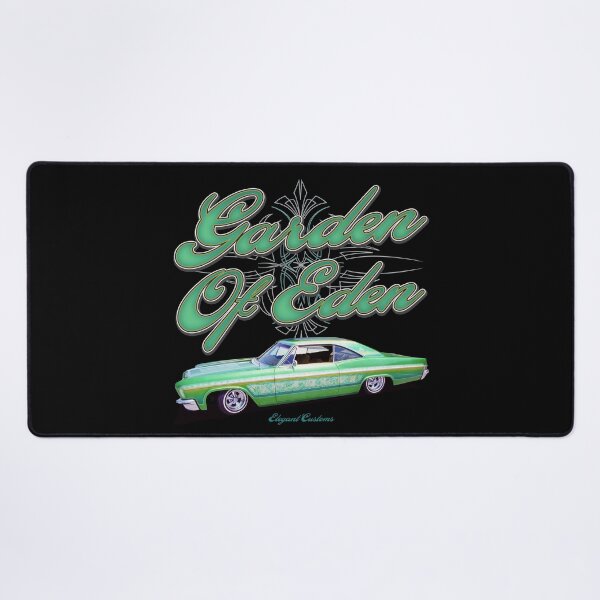 Item preview, 1966 Impala Garden of Eden with text, Kustom, Hot Rod, Muscle Car designed and sold by Elegant Customs.