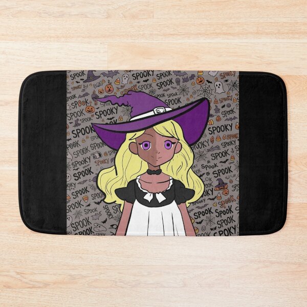 Item preview, Cute Halloween Witch and Spooky Pattern Illustration designed and sold by RioCariocaClub.