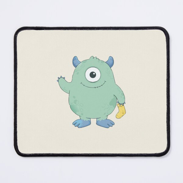 Item preview, Funny Laundry Monster Missing Sock Cute Cyclops Art designed and sold by Cipher & Soul.