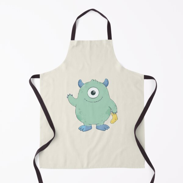 Item preview, Funny Laundry Monster Missing Sock Cute Cyclops Art designed and sold by Cipher & Soul.