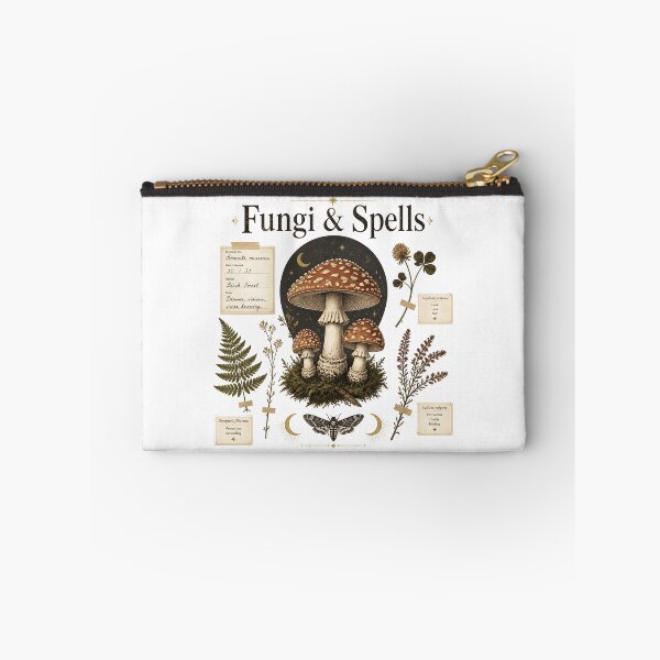 Item preview, Fungi & Spells Vintage Herbal Study designed and sold by OliviaHayesArt.