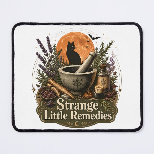Item preview, Strange Little Remedies Herbal Remedy Still Life designed and sold by OliviaHayesArt.