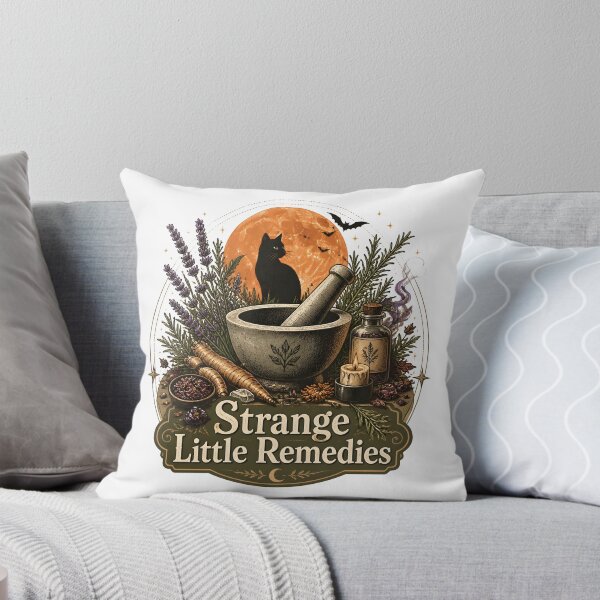 Item preview, Strange Little Remedies Herbal Remedy Still Life designed and sold by OliviaHayesArt.