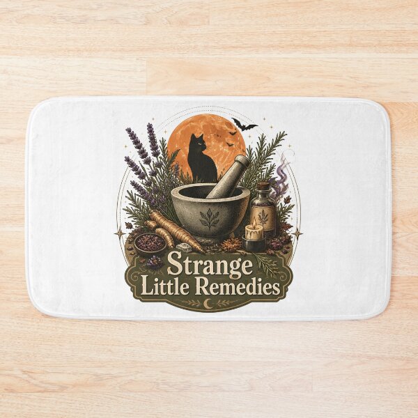 Item preview, Strange Little Remedies Herbal Remedy Still Life designed and sold by OliviaHayesArt.