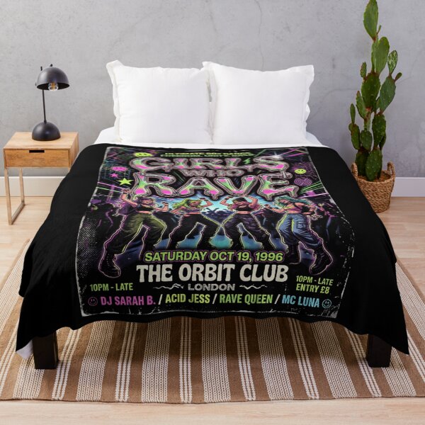 Item preview, Girls Who Rave 1996 Dance designed and sold by SherleyGeiger.