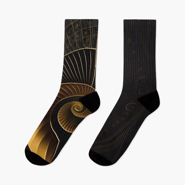 Item preview, Gold Nautilus Measurement Chart Dark Art designed and sold by RAGANADesign.