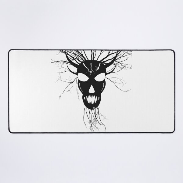 Item preview, oot Skull — Horned Forest Demon | Dark Nature Horror designed and sold by ColdRoot.