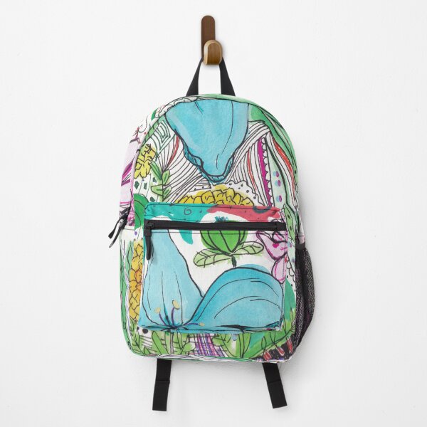 Item preview, Hand Drawn Colorful Garden Flowers designed and sold by Anna  Mills.