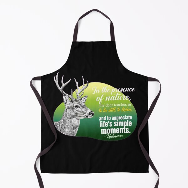 Item preview, In The Presence Of Nature The Deer Teaches Us To Be Still To Listen - Deer Lover designed and sold by Vibe-Vary.