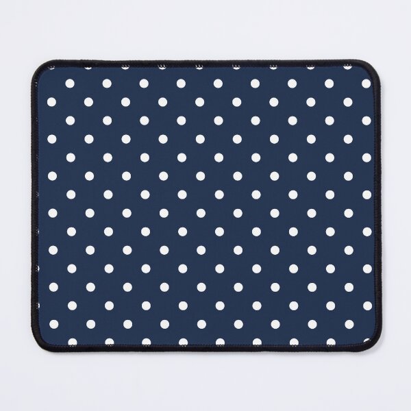 Item preview, Rurikon Blue Polka Dots | Classic Navy Preppy Pattern | Preppy Coastal Navy Dots Design | Rurikon Blue Polka Dots | Dark Navy Retro Pattern designed and sold by VivaFy.
