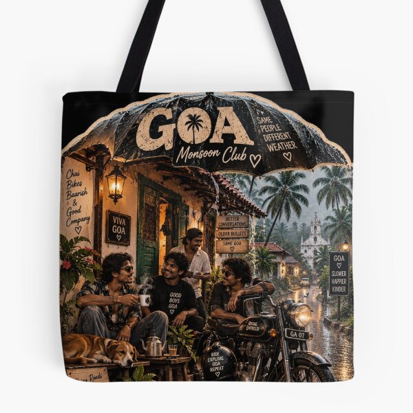 Artikelvorschau, Goa Monsoon Club – Geschichten aus dem Regen: Lautere Erzählungen entworfen und verkauft von Goanheartprints.