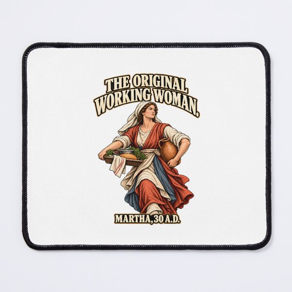 Item preview, The Original Working Woman - Martha 30 A.D. Funny Bible Design Dark Humor Bible designed and sold by Neurospicy Trolls.