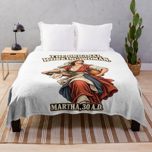 Item preview, The Original Working Woman - Martha 30 A.D. Funny Bible Design Dark Humor Bible designed and sold by Neurospicy Trolls.