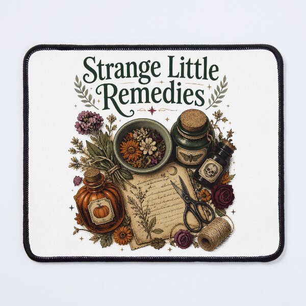 Item preview, Strange Little Remedies Old-World Remedy Layout designed and sold by OliviaHayesArt.