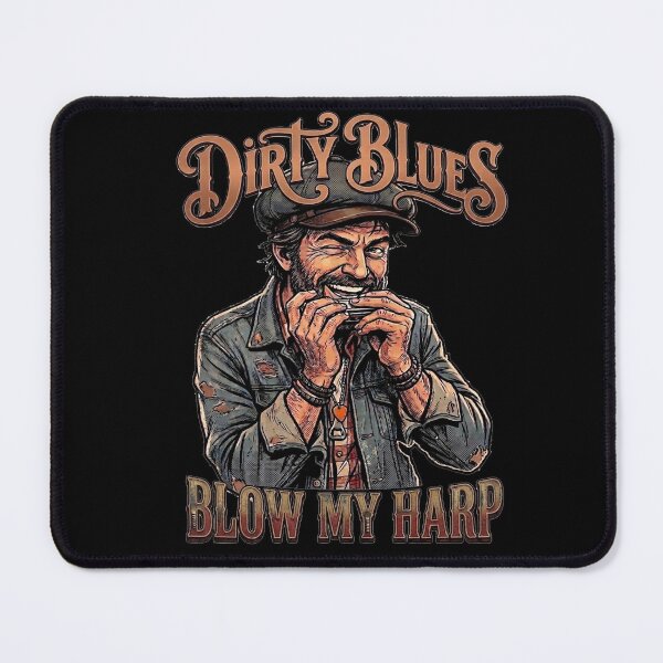 Item preview, Dirty Blues Blow my harp designed and sold by TomVtX.