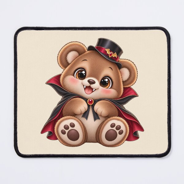 Item preview, Cute Vampire Bear – Adorable Halloween Teddy Bear designed and sold by HO•Designs.