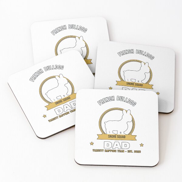Item preview, French Bulldog Dad Snore Squad designed and sold by PeaksAndPrints.