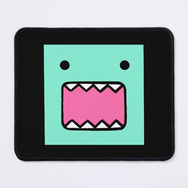 Item preview, Domo Turquoise Kawaii Sticker Print designed and sold by SherleyGeiger.