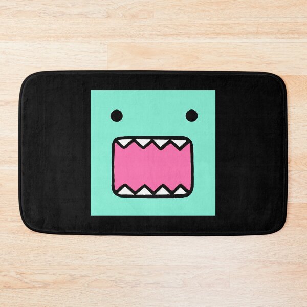 Item preview, Domo Turquoise Kawaii Sticker  Print designed and sold by SherleyGeiger.