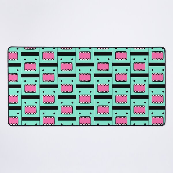 Item preview, Domo Turquoise Kawaii Sticker Print designed and sold by SherleyGeiger.