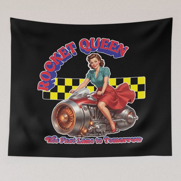 Item preview, Rocket Queen designed and sold by Retro Type.