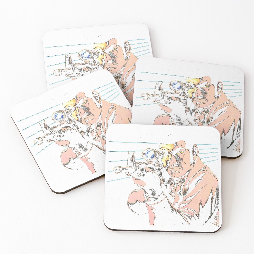Item preview, Coasters (Set of 4) designed and sold by RiseAgainComics.