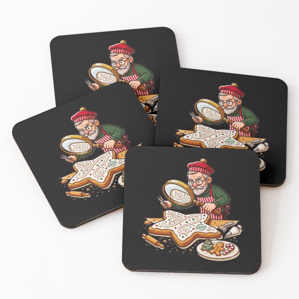 Item preview, Christmas Cookie Inspector Baking Quality Control Holiday Gingerbread Design designed and sold by 519xdesign.