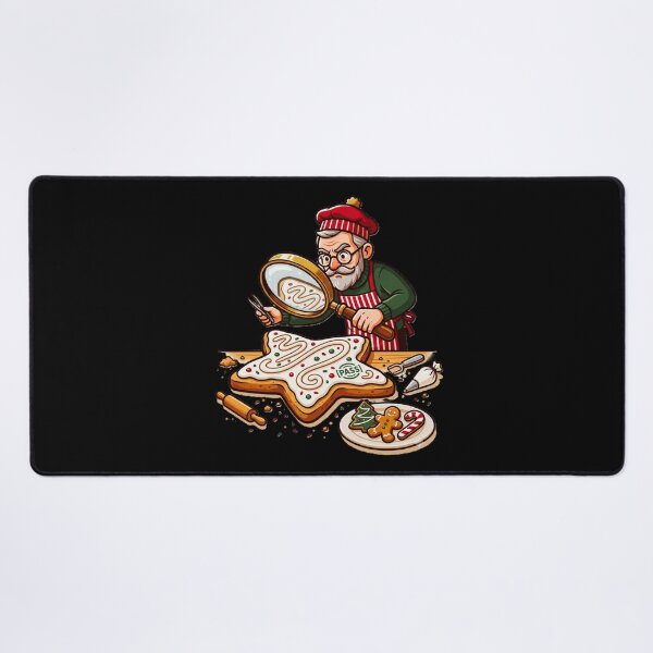 Item preview, Christmas Cookie Inspector Baking Quality Control Holiday Gingerbread Design designed and sold by 519xdesign.