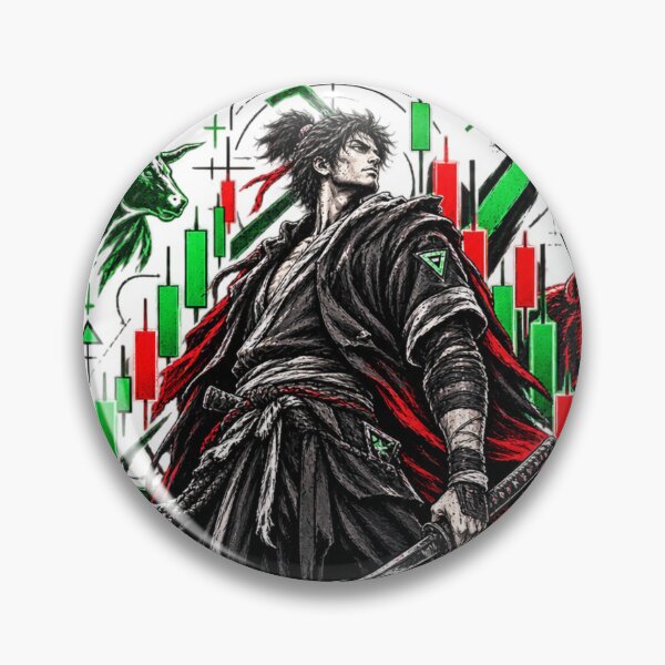 Item preview, The Chart Warrior Manga Trading Design designed and sold by NovaMoodCo.