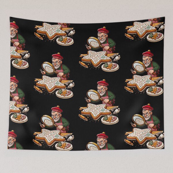Item preview, Christmas Cookie Inspector Baking Quality Control Holiday Gingerbread Design designed and sold by 519xdesign.