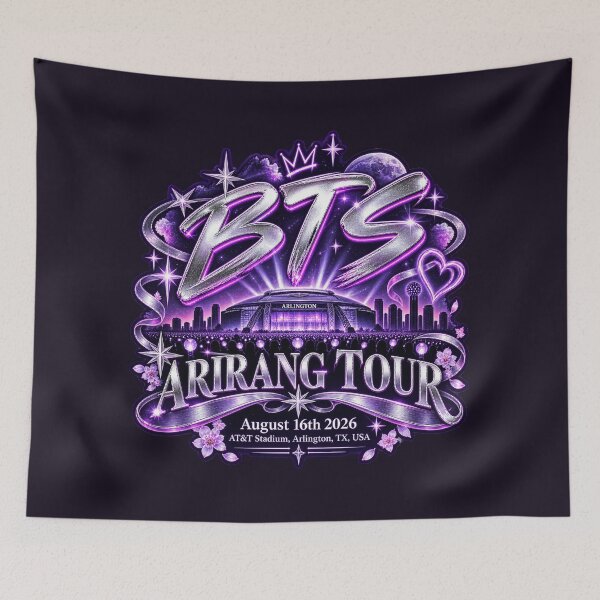 Item preview, BTS AT&T Stadium Arlington TX USA August 16 2026 designed and sold by AndyGordon125.