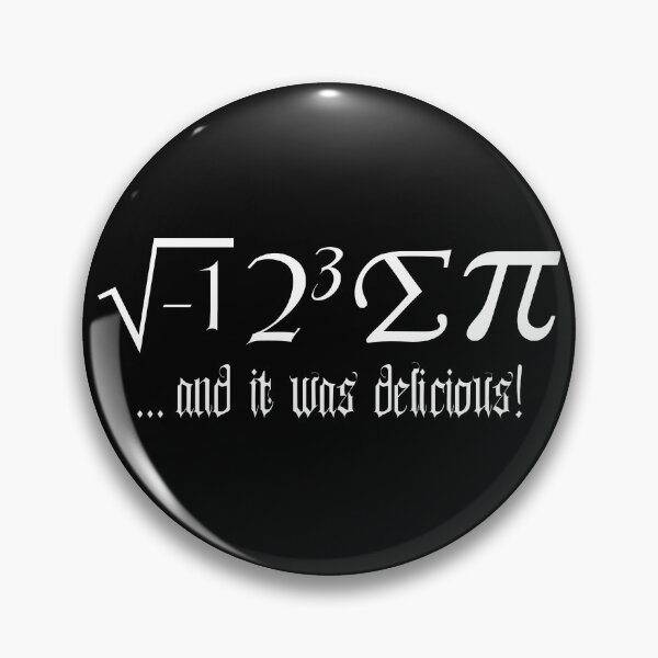 Item preview, I Ate Some Pie and It Was Delicious Funny Math Pi Gift designed and sold by ScienceCorner.