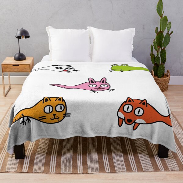 Item preview, Cute Obake Monster Collection – Funny Ghost Panda Frog Rabbit Cat and Fox Gift for Animal Lovers designed and sold by Wurstlady.