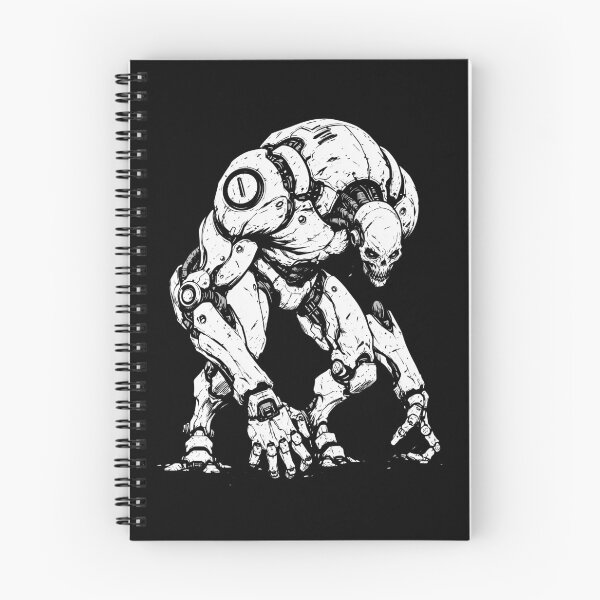 Item preview, Crouching Sci Fi Mech designed and sold by folskullyz.