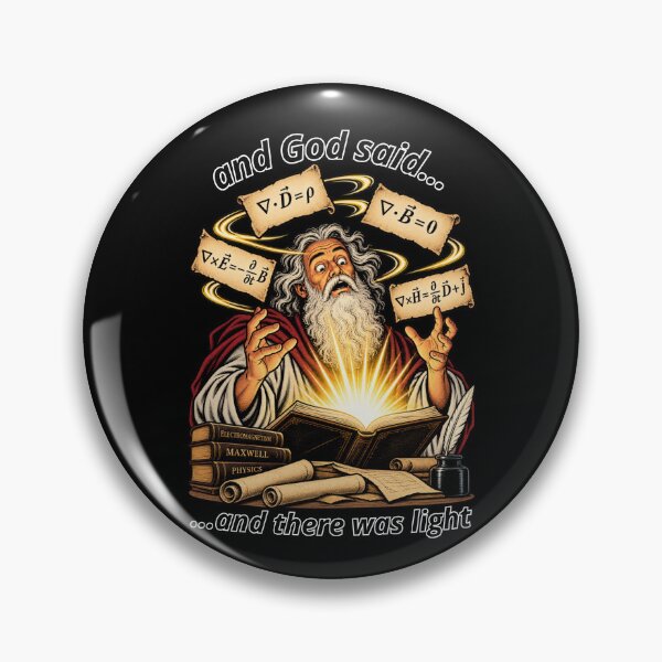Item preview, And God Said And There Was Light - Maxwell Equations designed and sold by GibasVisuals.
