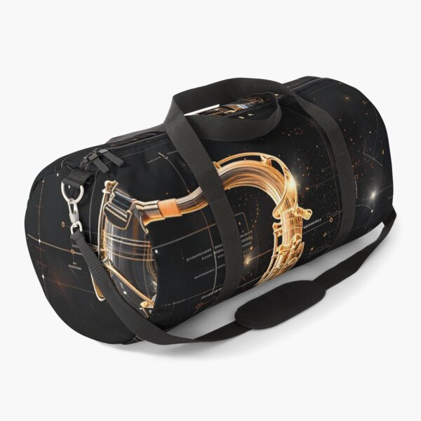 Item preview, Gold Saxophone Blueprint Black Music Art designed and sold by RAGANADesign.