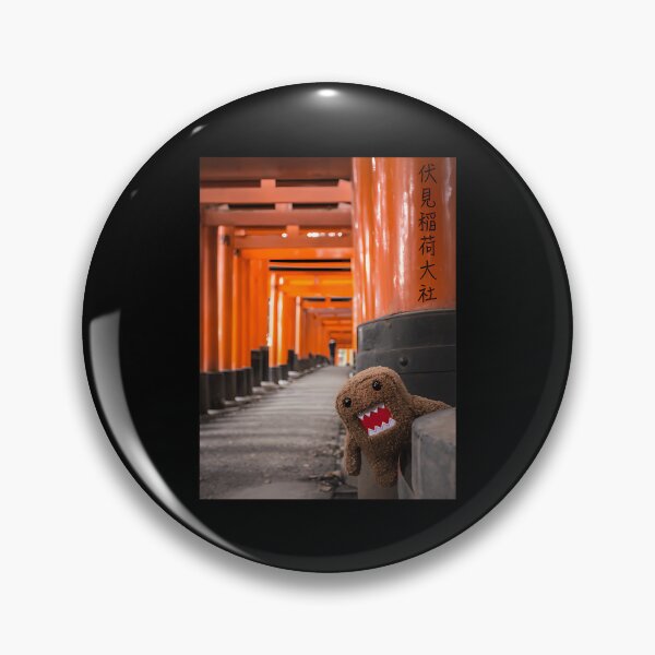 Item preview, Domo-Kun In Fushimi Inari-Taisha designed and sold by SherleyGeiger.